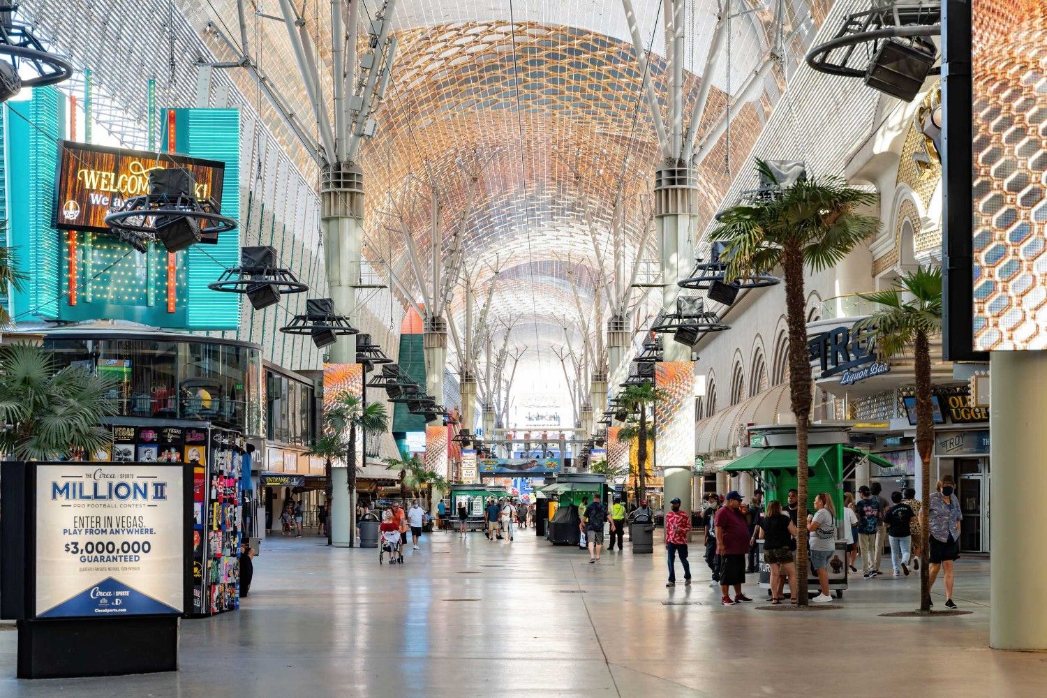 Fremont Street Downtown Las Vegas