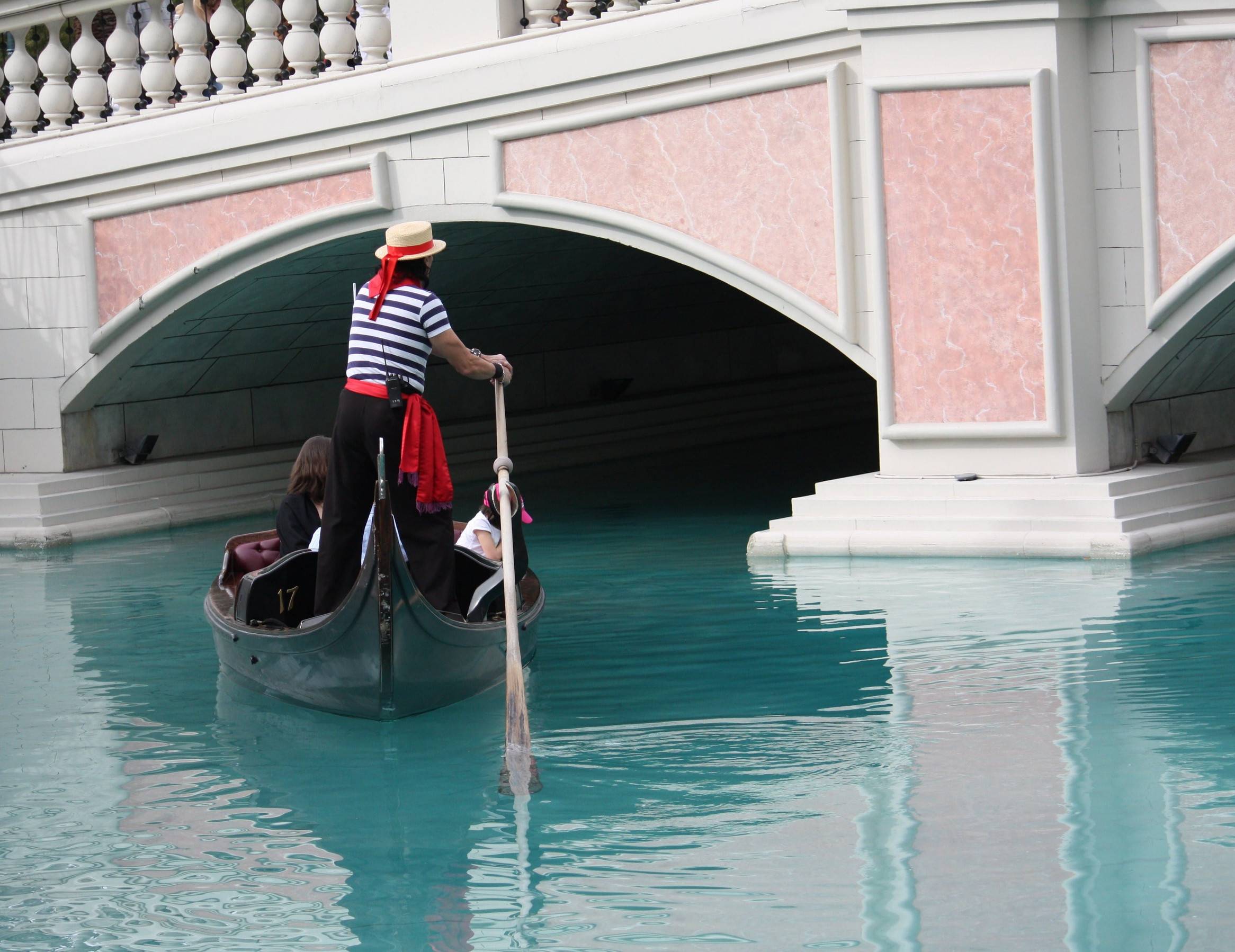 Gondola Ride At Venetian Hotel Las Vegas