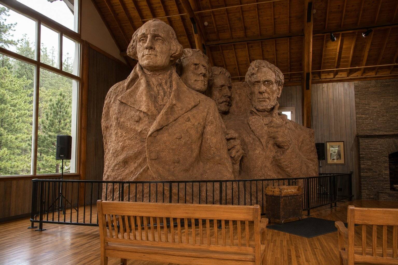 Us President Sculptures In The Sculptor Studio