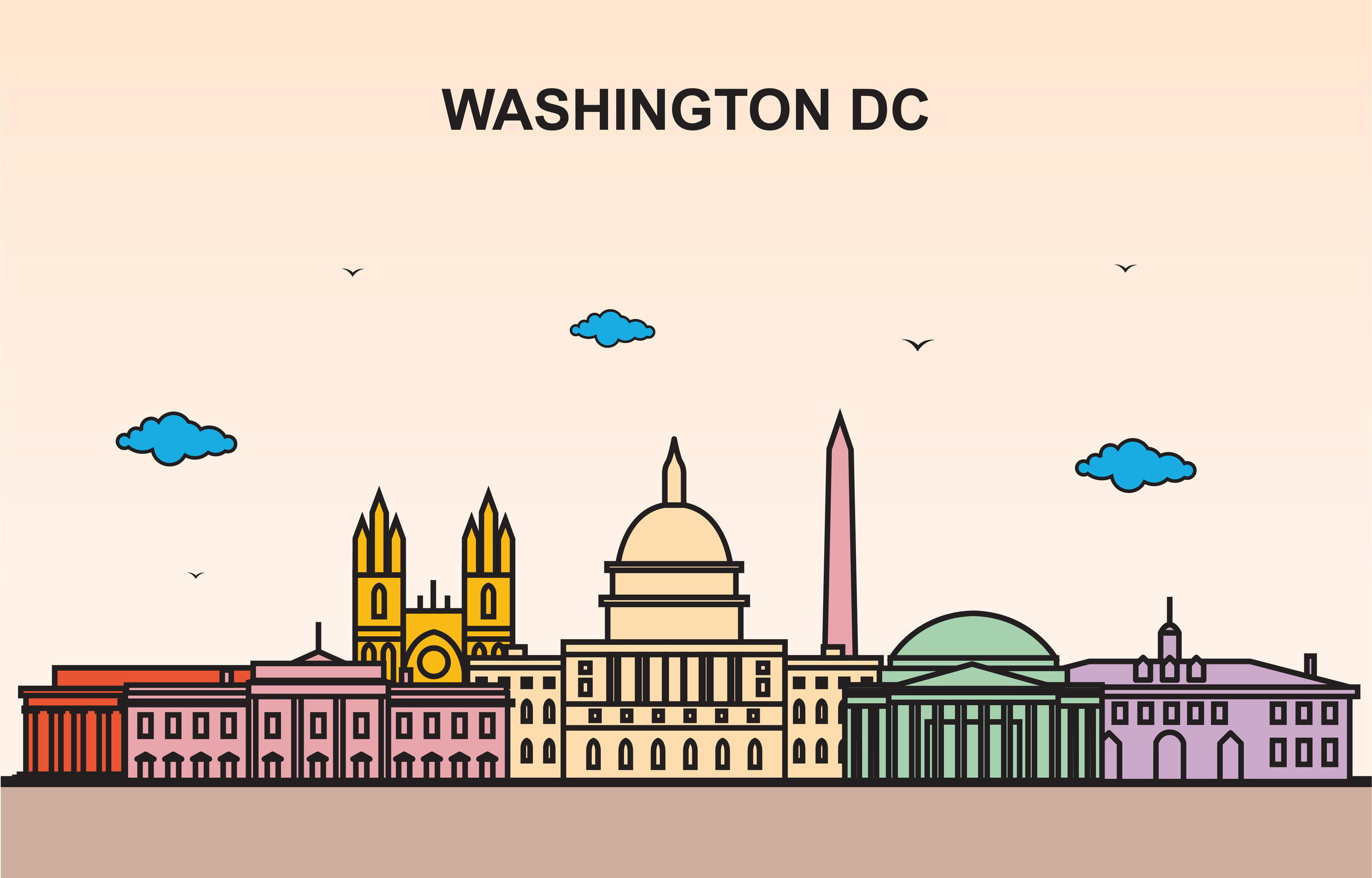 Washington D.C. Skyline